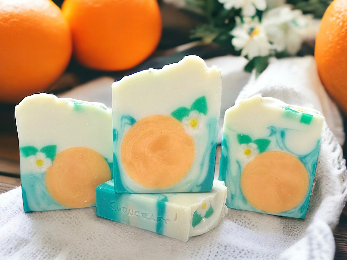 Orange Blossom Handcrafted Soap Bar