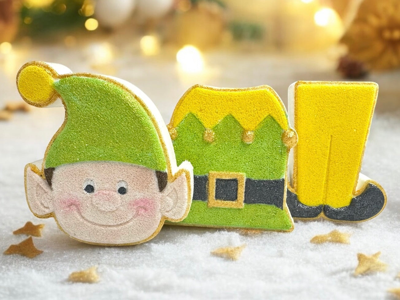 Elf Three Piece Bath Bomb Set