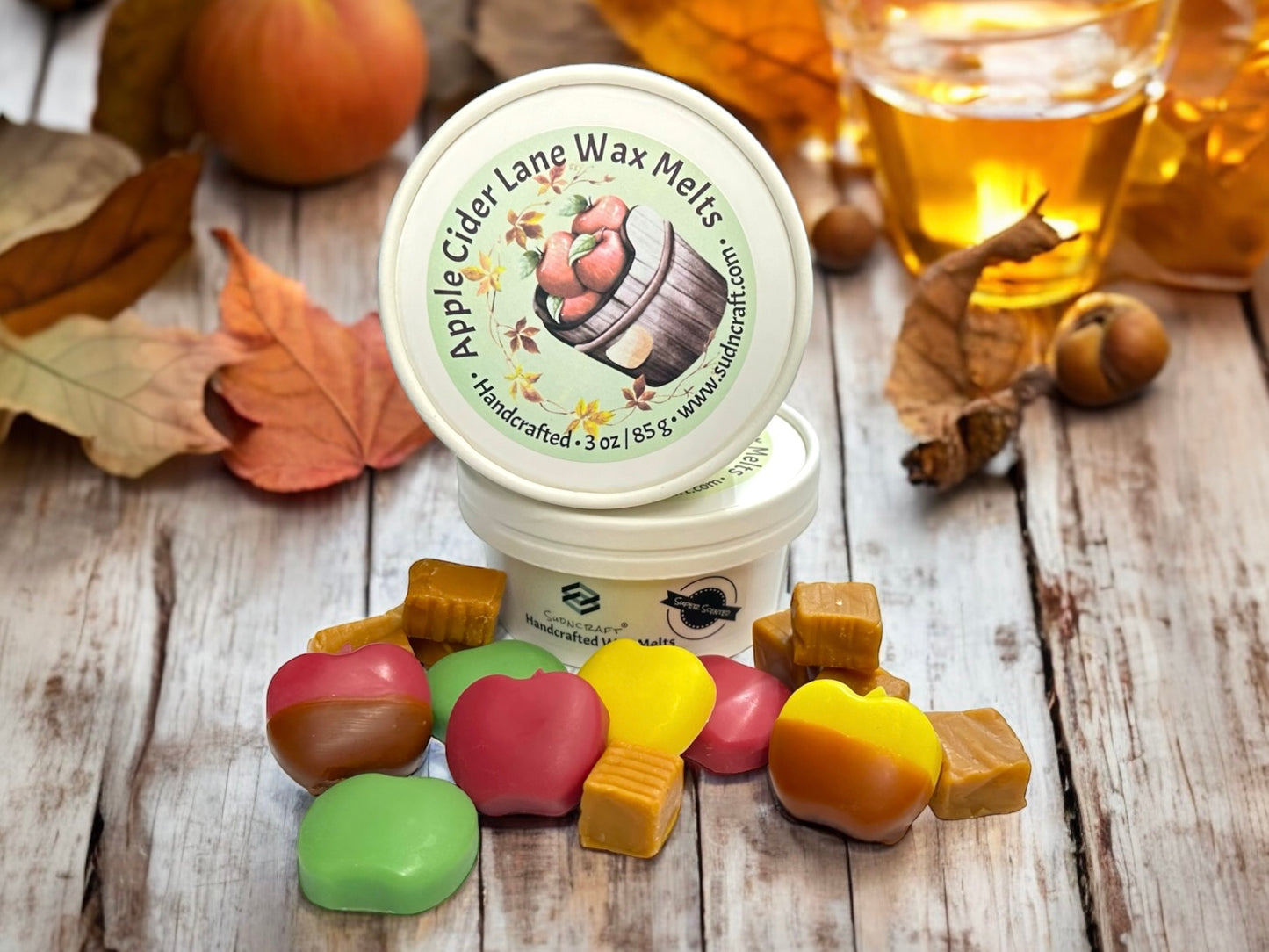 Apple Cider Lane Wax Melts, Handmade, Strongly Scented