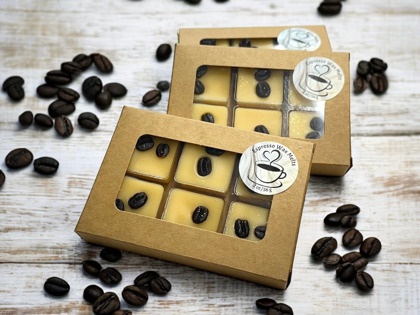 Espresso Wax Melts, Handmade, Strongly Scented
