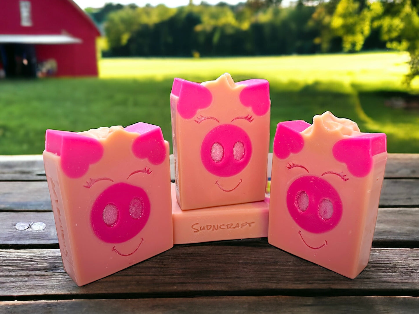 Miss Piggly Wiggly Handcrafted Soap Bar