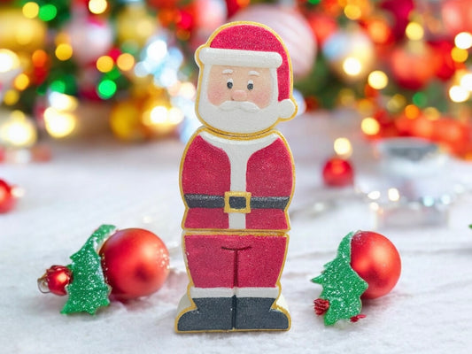 Santa Three Piece Bath Bomb Set