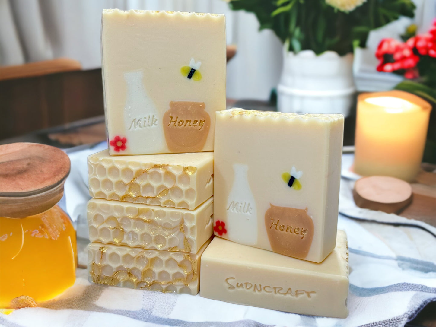 Buttermilk Honey Handcrafted Soap Bar