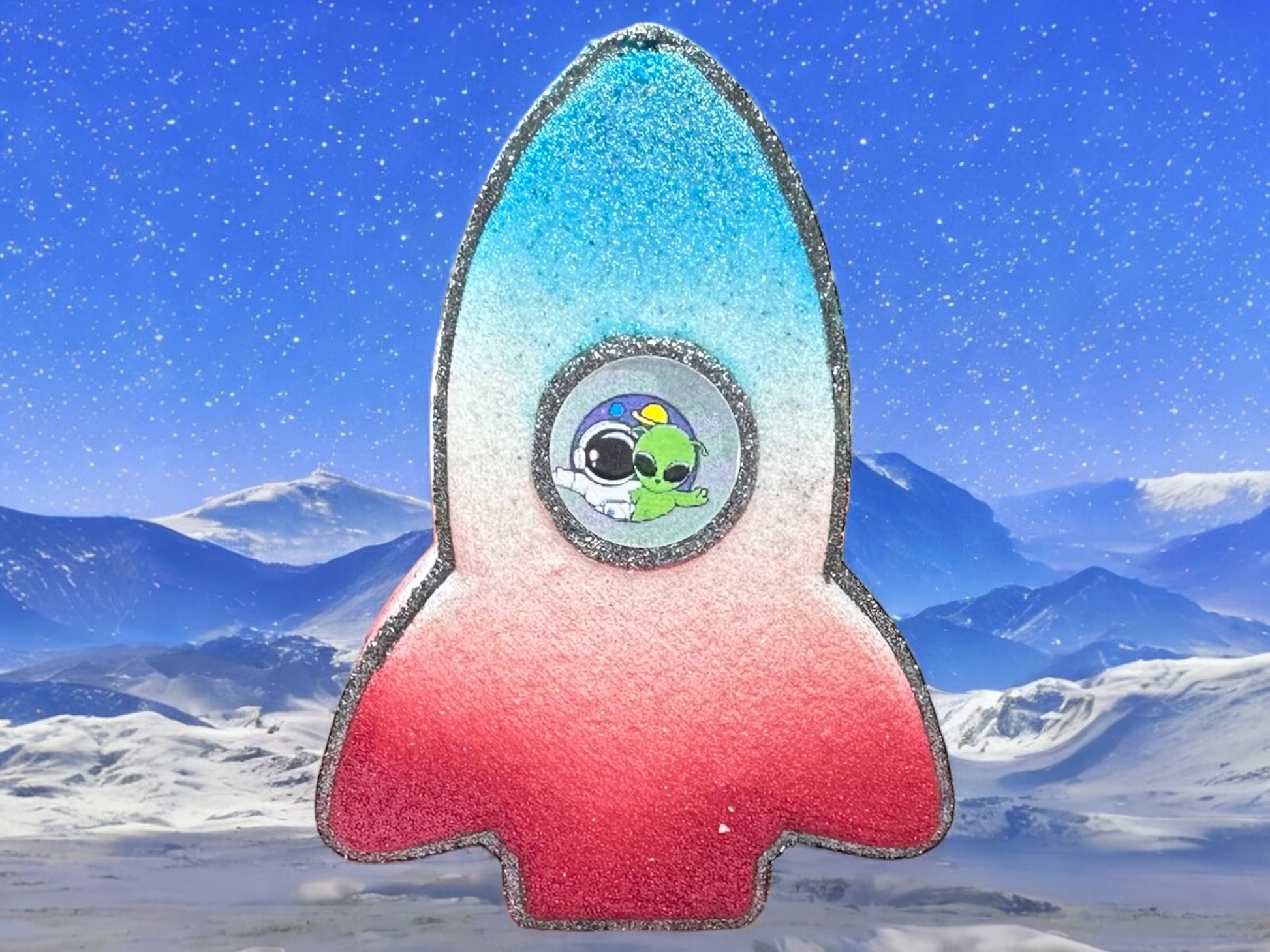 Perfect for kids, space lovers, and anyone who wants their bath to go BOOM (in the best way).