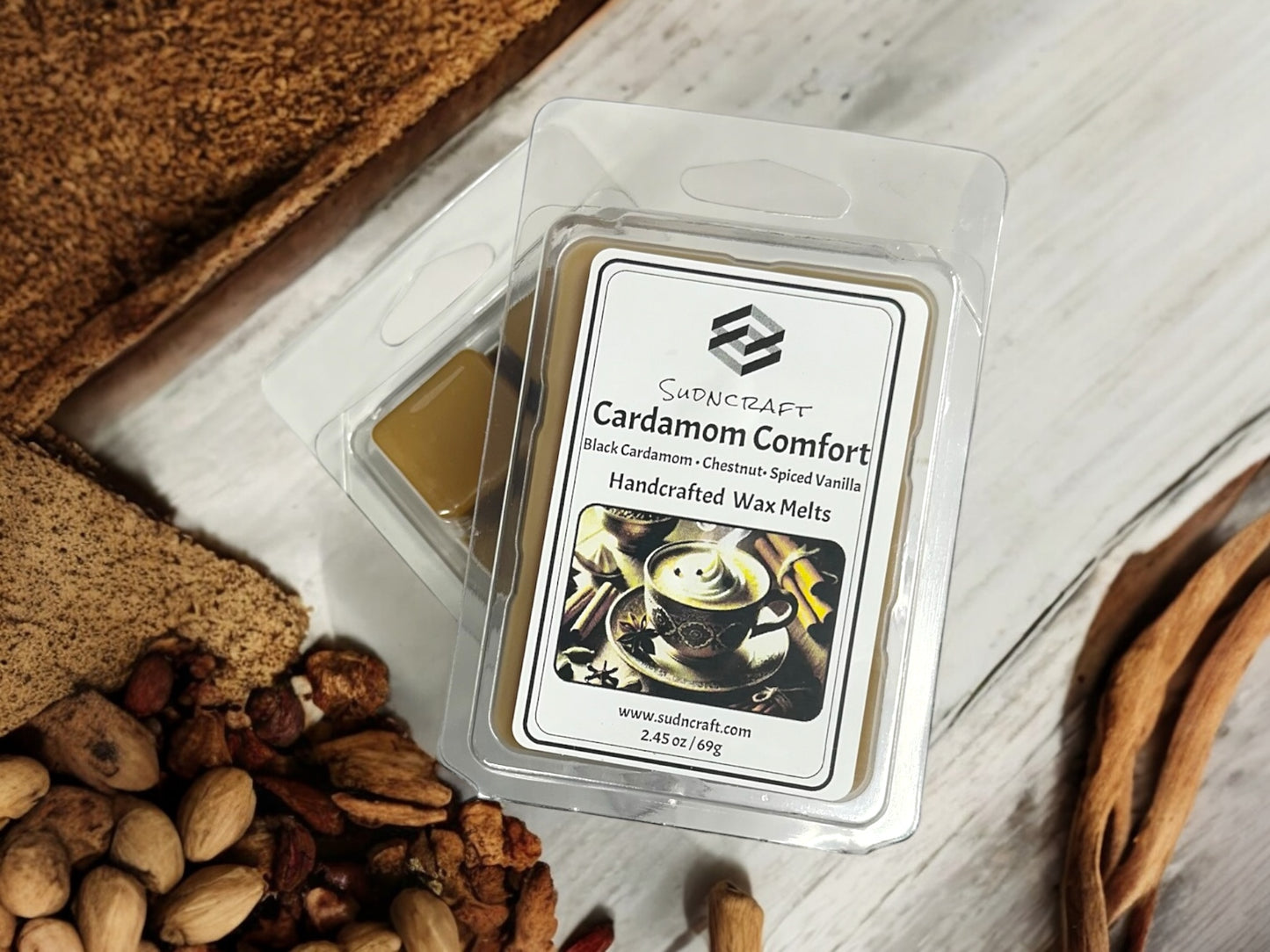 Indulge in the rich, inviting scents of our Warm & Cozy Wax Melt Collection! Featuring seven cozy fragrances, these luxury soy wax melts are crafted to fill your home with soothing and nostalgic aromas. Whether you love the bold richness of Morning Roast, the soft warmth of Velvet Cocoa Butter, or the rustic charm of Buckshot Lodge, each scent is designed to create a welcoming and cozy retreat. Made with a custom soy wax blend and phthalate-free fragrance for a clean, long-lasting scent