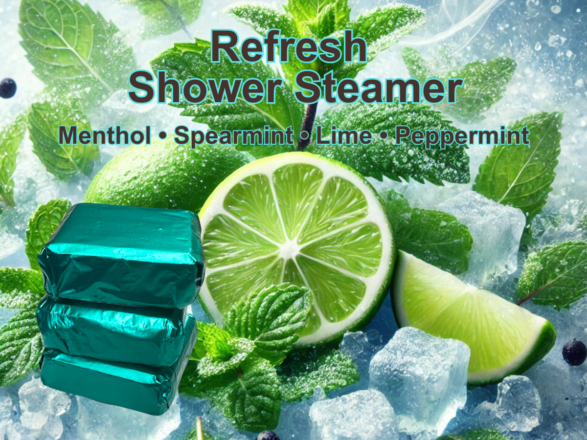 #ShowerSteamers #MentholShowerSteamers #AromatherapyShower #HandmadeBathProducts #ShowerBombs #EssentialOils #NaturalWellness #RelaxationSteamers #SinusRelief #SelfCare #SmallBatchSkincare #PeppermintShowerSteamer #EucalyptusSteamers #HandmadeWithLove #EcoFriendlyProducts