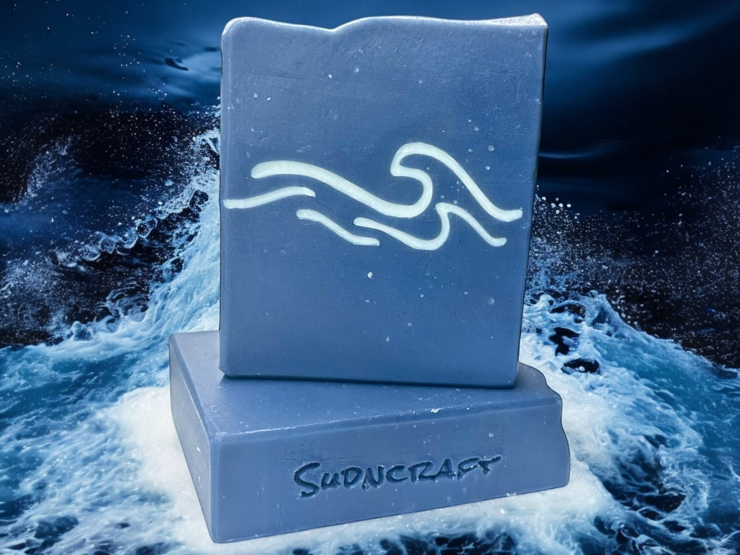 Storm Surge Handcrafted Soap Bar – Inspired by Acqua di Gio®, Clean & Aquatic