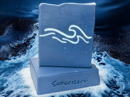 Storm Surge Handcrafted Soap Bar – Inspired by Acqua di Gio®, Clean & Aquatic