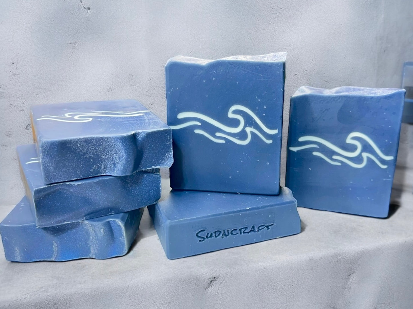Storm Surge is a handcrafted soap bar inspired by Acqua di Gio®. Clean, fresh, and phthalate-free—this bold scent brings waves of confident, classic cool.
