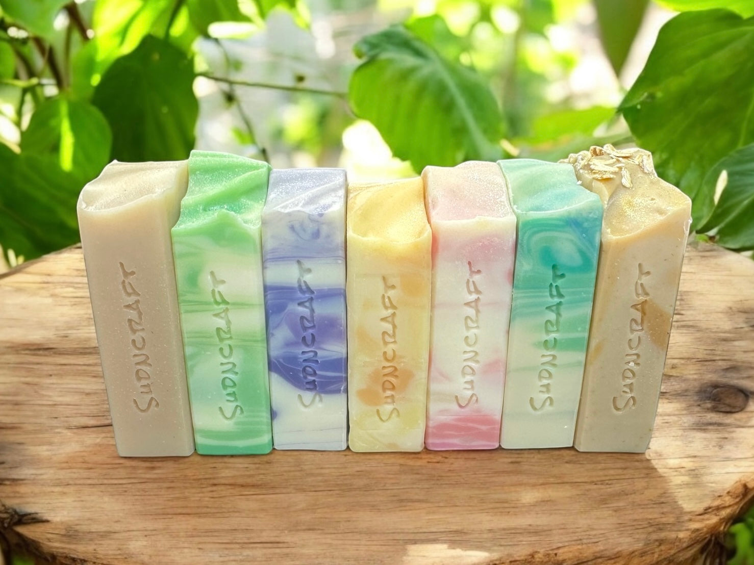 Discover the Sudsy Staples Handcrafted Soap Collection – a luxurious selection of artisan soaps made with Shea Butter, Coconut Milk, Aloe Vera, Goat Milk, and Colloidal Oatmeal to nourish and pamper your skin. Choose from refreshing citrus, floral, minty, honey-oat, and unscented bars. Perfect for sensitive skin, daily use, and self-care. Shop now for high-quality, small-batch soap with skin-loving ingredients!