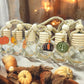 Pumpkin Sandalwood Car Air Freshener, Handmade, Assorted Fall Charms