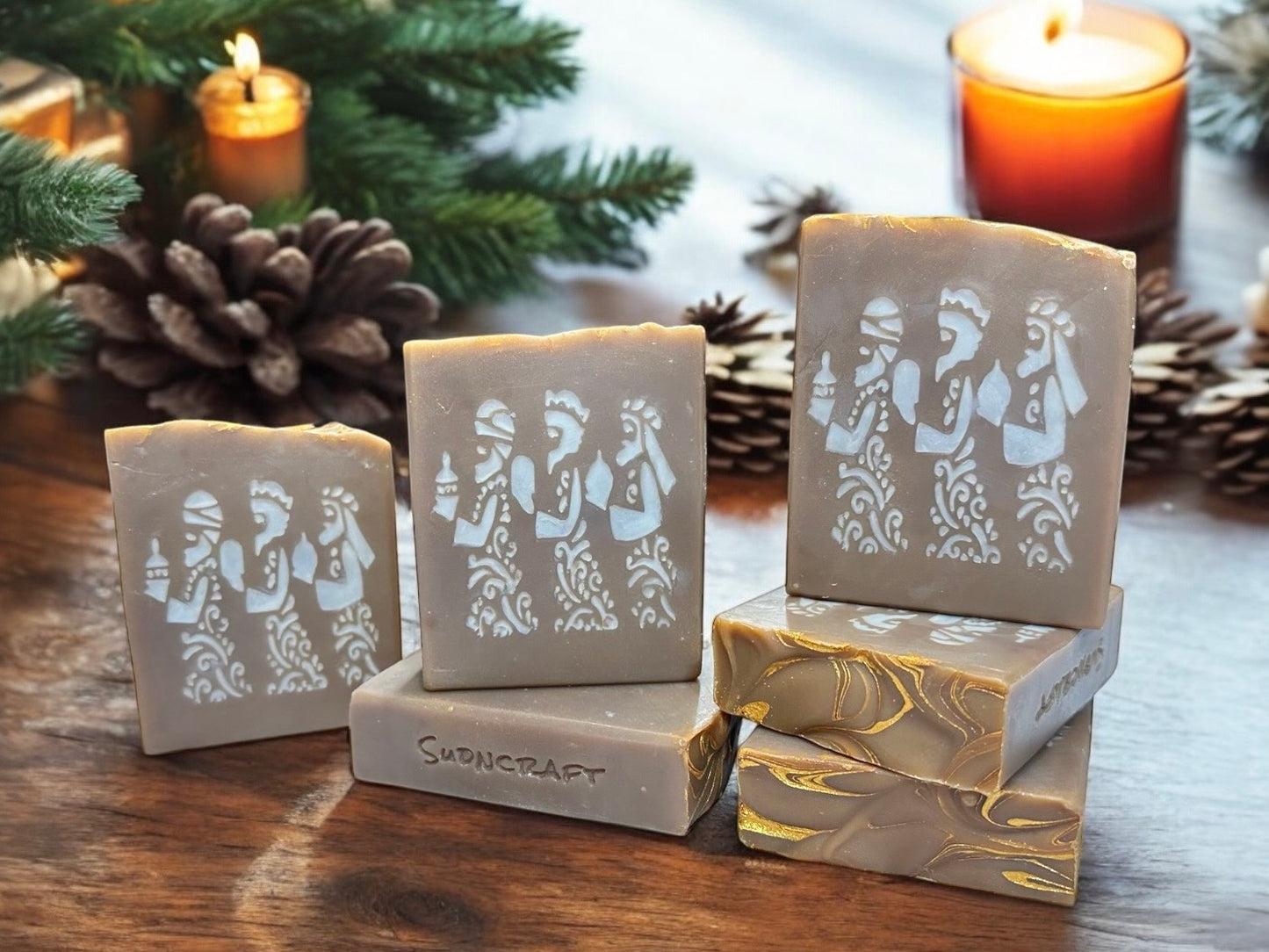 Three Wise Men Christmas Gift Soap 