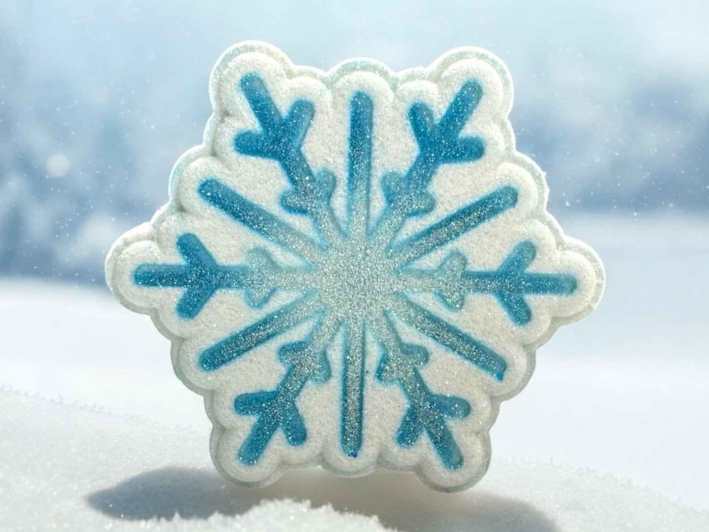 Snow Snowflake Bath Bomb