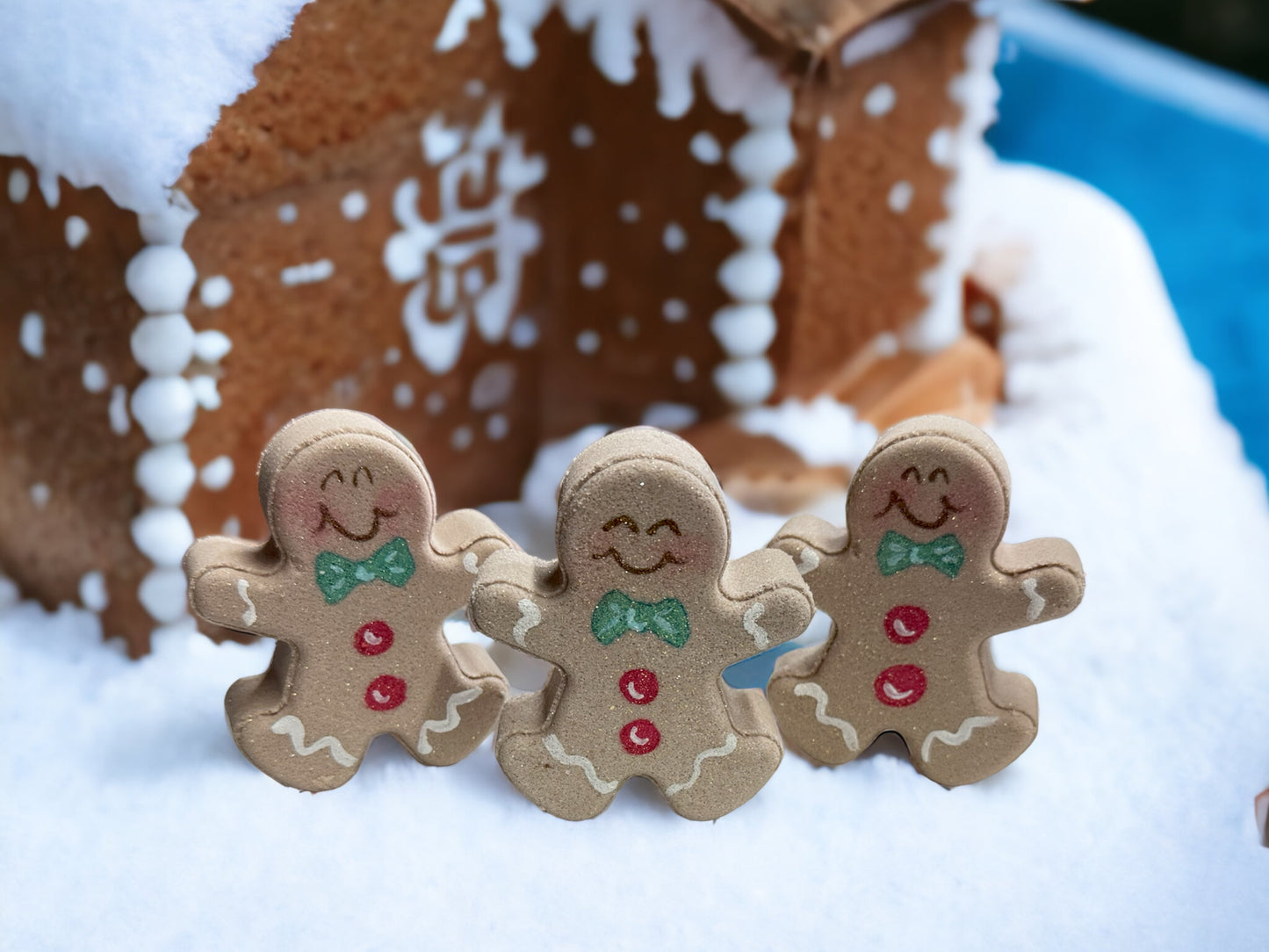 Gingerbread Man Bath Bomb