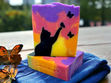 Load image into Gallery viewer, Curious Kitten Handcrafted Soap Bar
