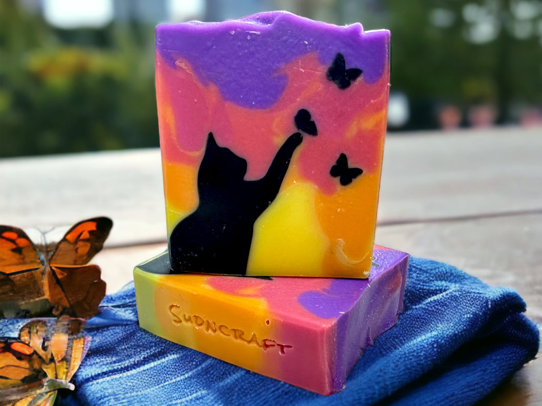 Curious Kitten Handcrafted Soap Bar