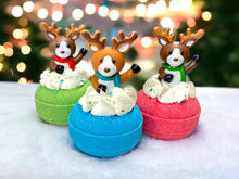 Load image into Gallery viewer, Christmas Reindeer and Friends Bath Bomb
