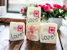 Load image into Gallery viewer, Love Letter Handcrafted Soap Bar
