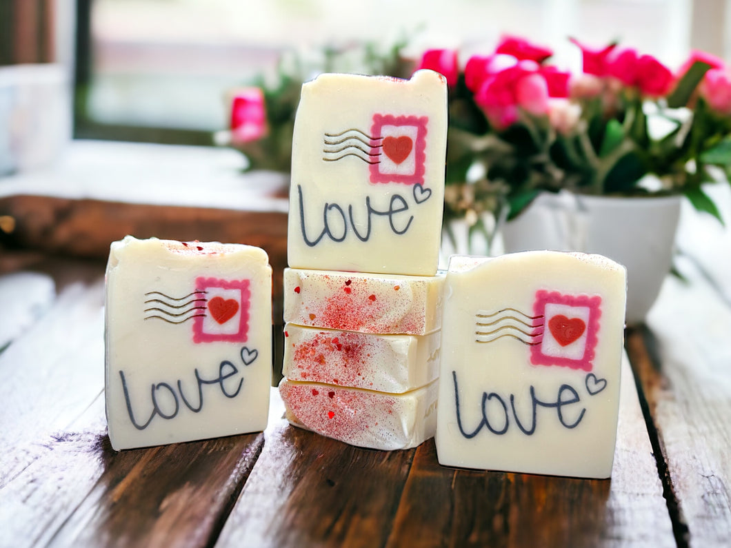 Love Letter Handcrafted Soap Bar