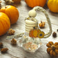 Pumpkin Sandalwood Car Air Freshener, Handmade, Assorted Fall Charms