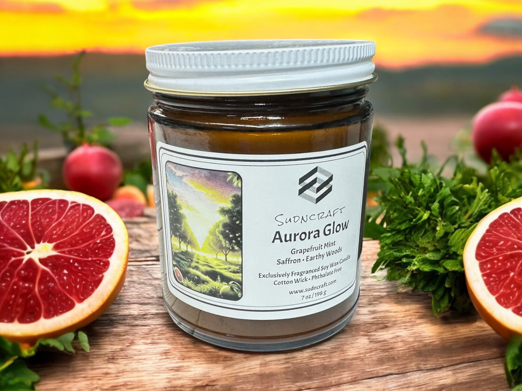 A fresh and invigorating fusion of grapefruit mint, saffron, and earthy woods