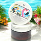 Vacation in a tube. Think warm sand, tropical air, and a dash of mischief. Dupe of popular bum bum fragrance.