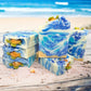 summer soap scented in seaside cotton fragrance