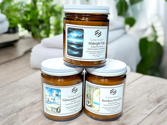 Best fresh and clean scented soy Luxury spa candles for relaxation and home fragrance