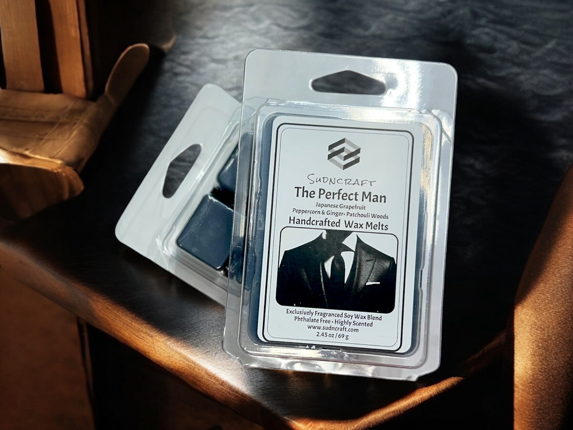 Masculine Scented Wax Melts. Strongly Fragranced.